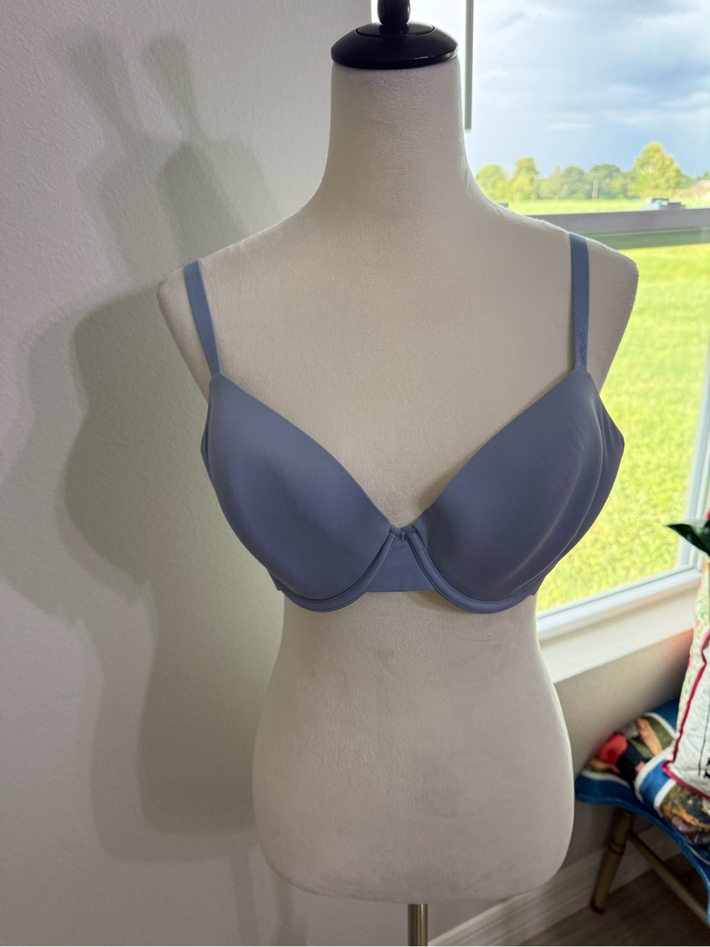aerie Smooth Light Blue T-Shirt Bra - Smoothez